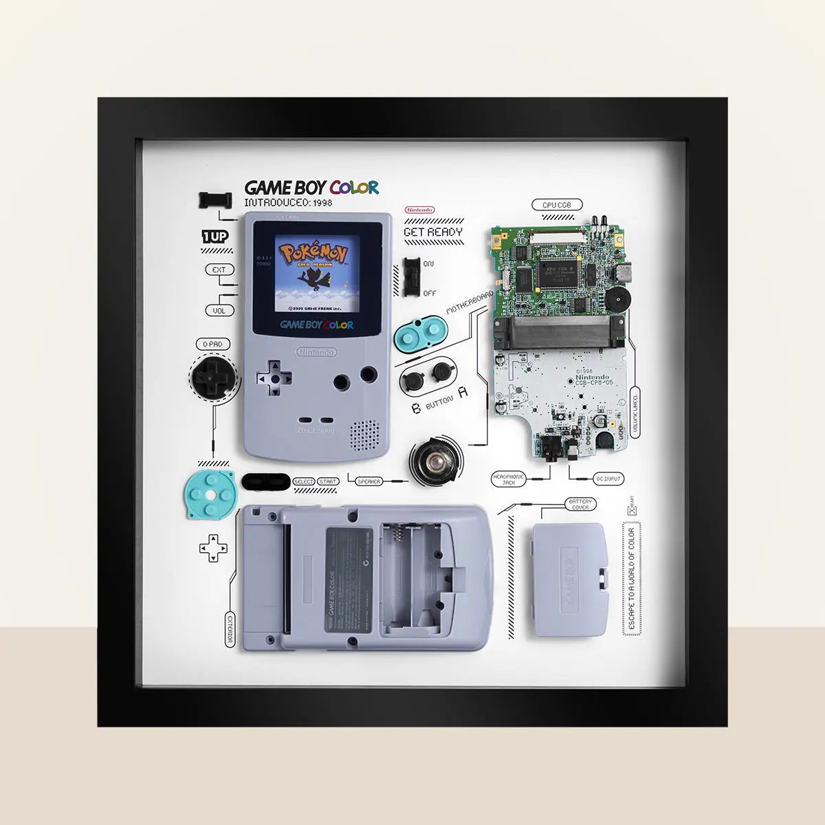 Xreart Nintendo Game Boy Color Frame