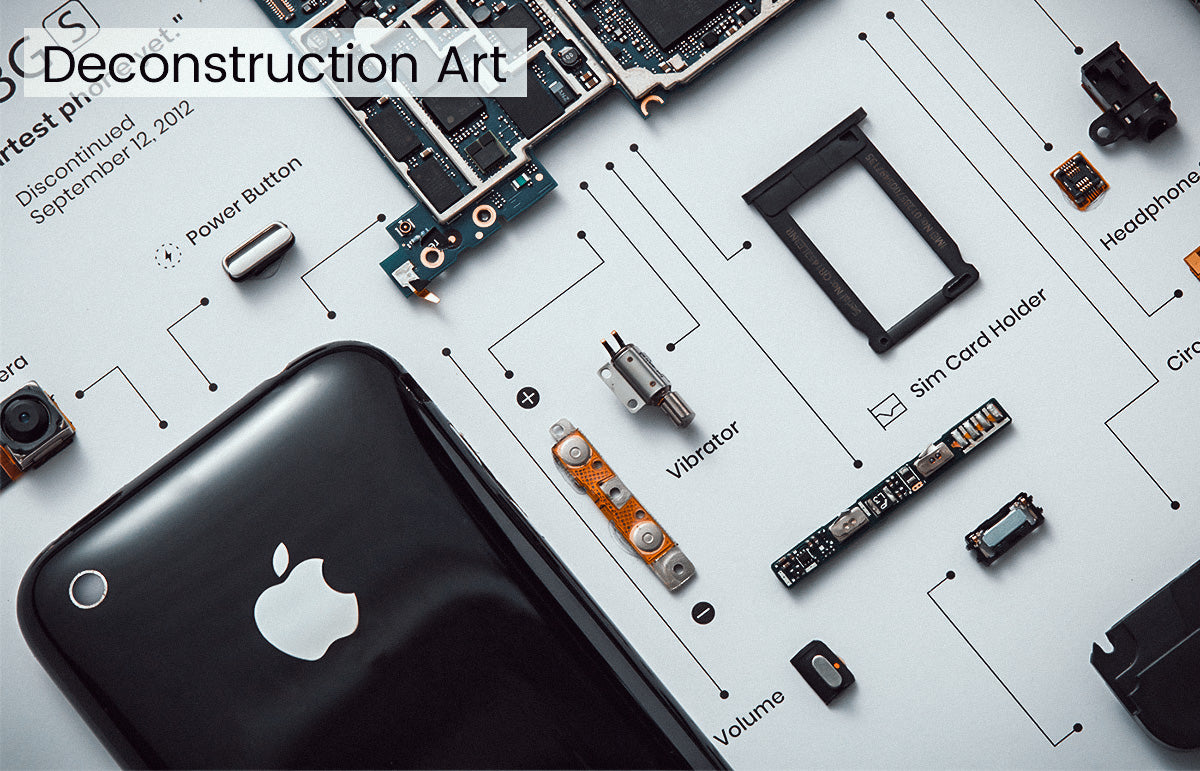 iphone teardown art