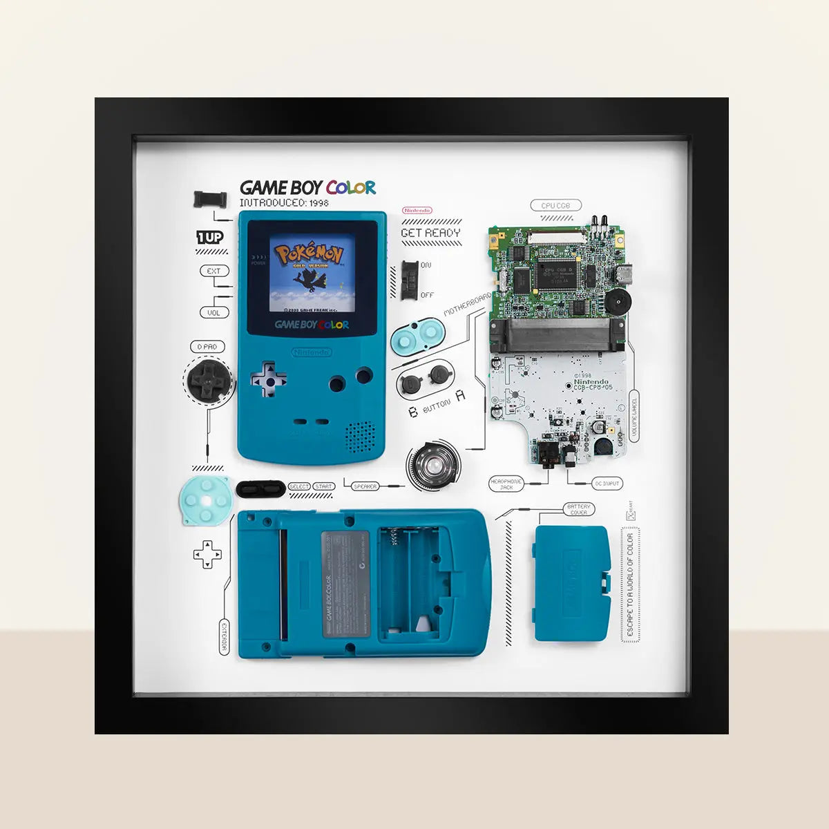 Xreart Nintendo Game Boy Color Frame