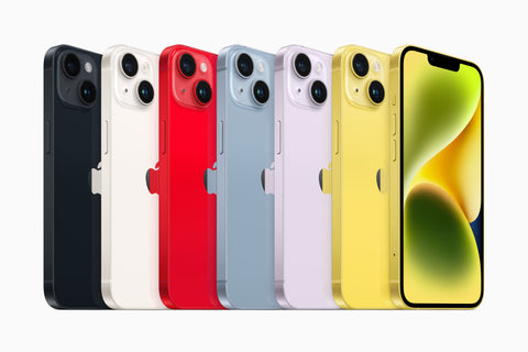 The yellow iPhone 14 and iPhone 14 Plus are here!