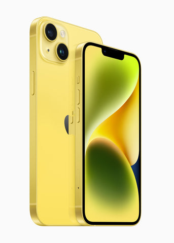 The yellow iPhone 14 and iPhone 14 Plus are here!