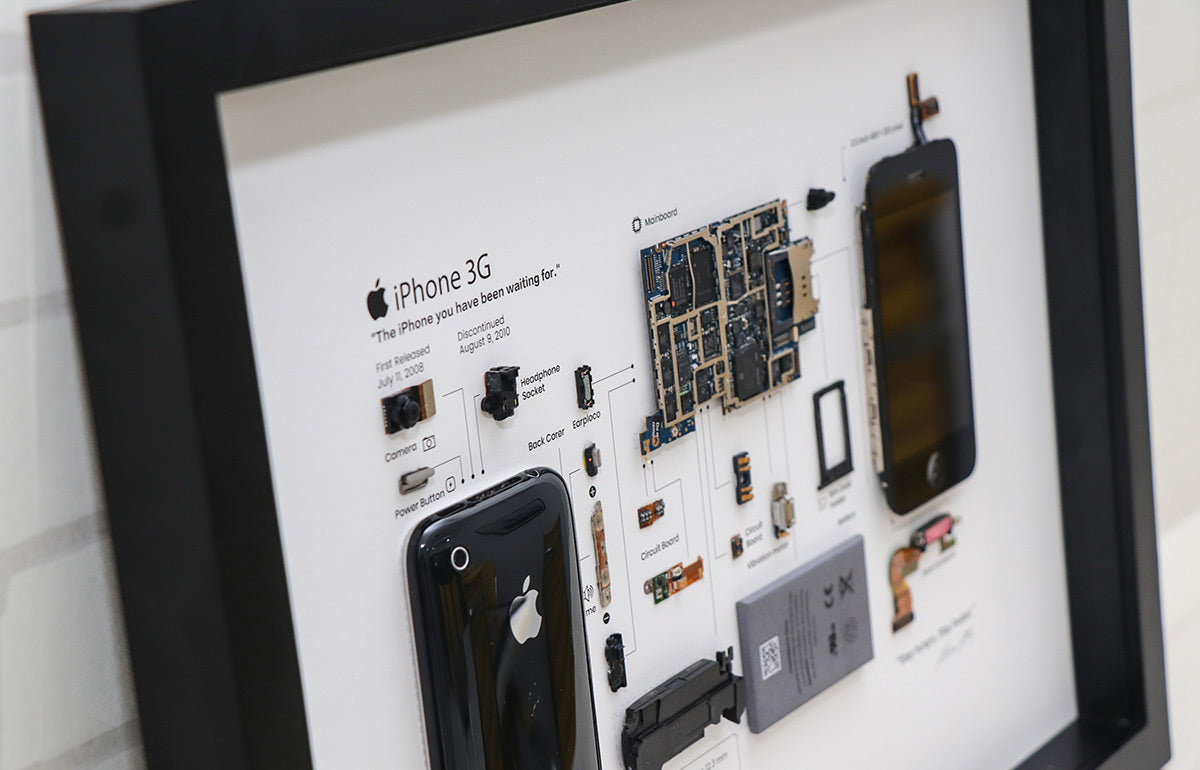 iPhone 3G teardown frame